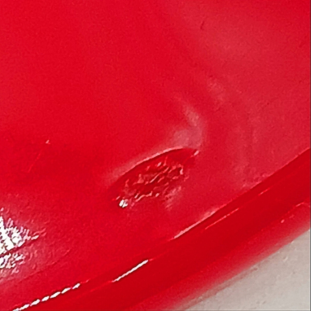 LUCITE VINTAGE bangle cherry red retro bracelet tag deco genuine Rockabilly USA - Picture 7 of 7